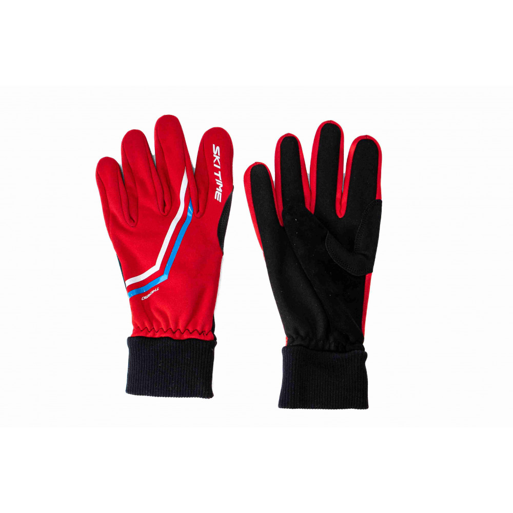 Перчатки SKI TIME SPORT RED