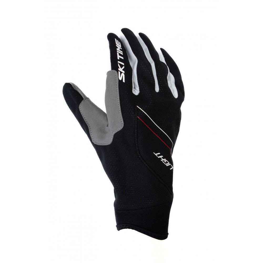 Перчатки SKI TIME RACE 1.0 RACE 1 BLACK/WHITE